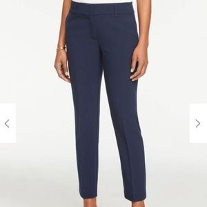 Navy Blue Curvy Ankle Pants
